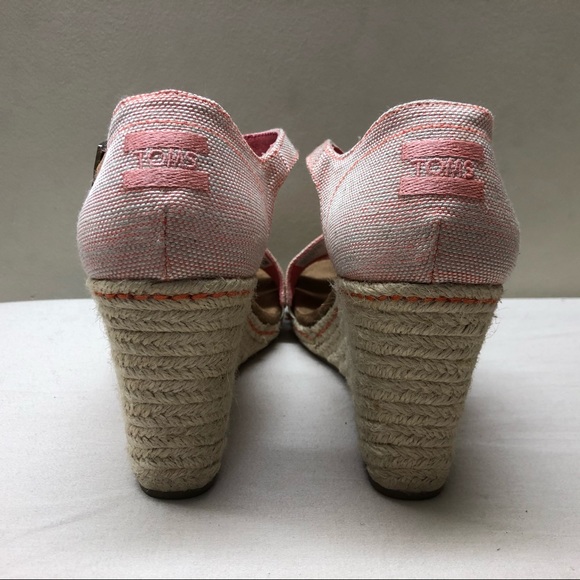 NWOT Toms Clarissa wedges - Picture 4 of 9